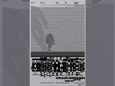 The Messthetics gigposter for their Sacramento appearance 2019 craig wedren design drug apts experimental type experimental typography fugazi gigposter gigposters graphic messthetics music poster posters sacramento shudder to think the messthetics typography