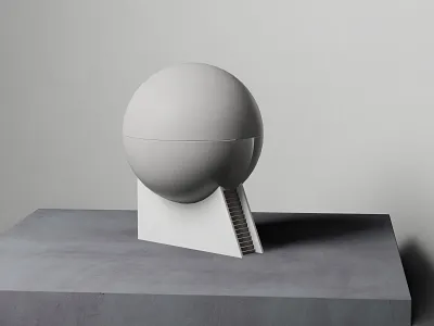 36 '19: R 36days r 36daysoftype 3d architecture b3d blender turrell typography