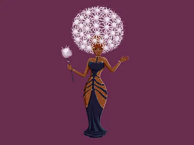 Asia O'hara: Hats Incredible digital art drag fan art illustration rupauls drag race