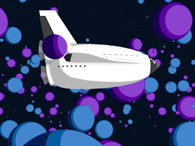 Soopership c4d cel shading flat gif gif animation loop loop animation space