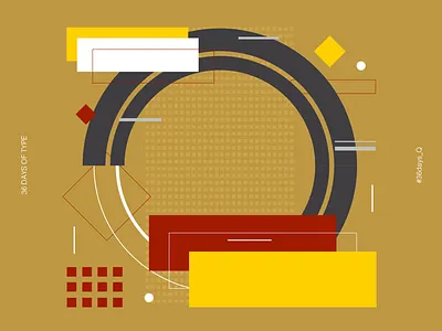 @36daysoftype | Q | 17 36 days of type lettering 36daysoftype 36daysoftype q abstract art design graphic graphic design illustration poster typographic typography vector