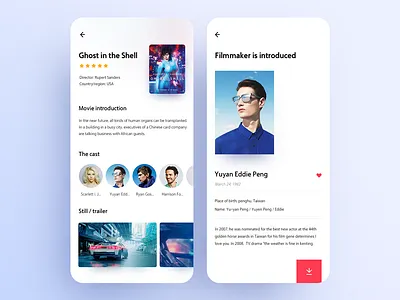 Movie application 02 app branding design icon ui uidesign ux 应用 设计
