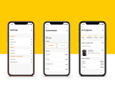 Daily UI Challenge #07 Settings | App Design app dailyui design design app minimal ui ux