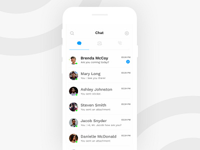 Chat app design app chat chat app dailui design facebook facebook messenger ui ui ux design