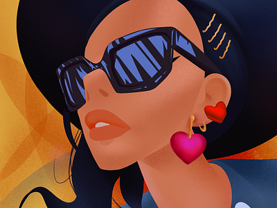 Procreate sketch girl icon illustration pro create sketch study vector