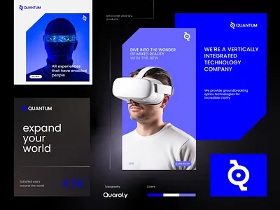 Quantum Logo for technology company ai brand identity branding business logo company logo logo logo design logo sale logo type logos logosale marketing minimal logo modern logo new logo sale security tech technology