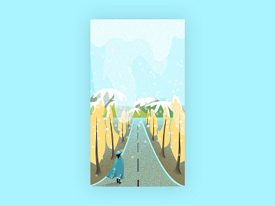 Snow 插图 设计