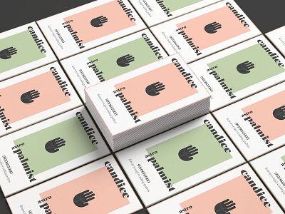 Business Cards for Palmist branding branding mockups business card business card mockups business cards lifestyle portfolio