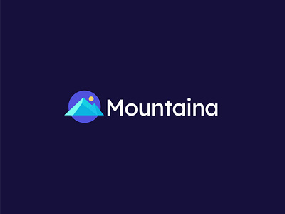 Mountain logo design - unused a b c d e f g h i j k l m n branding design flat free logo logo design logo designer logodesign logodesigner mark minimal minimalist modern mountain mountain logo simple startup top website logo