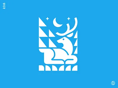 Deer Logo animal brand branding branding consult consulting deer desktop mobile app icon digital marketing for hire for sale forrest icon identity logo logo designer logotype mark mascot stag start up start up company visual corporate identity