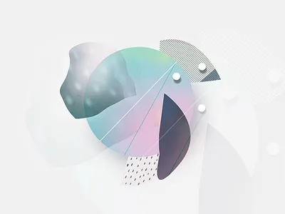 Winter bird bird design illustration poster print