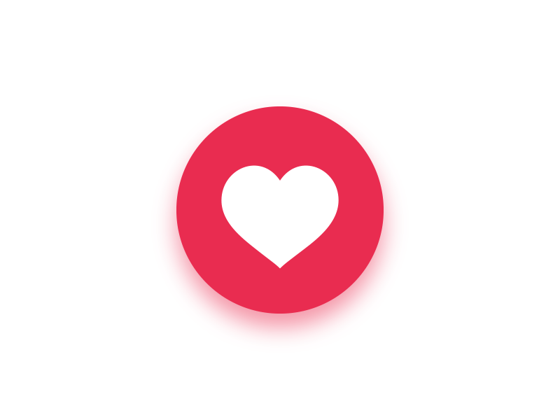Jelly Heart Button after effect button effect heart jelly