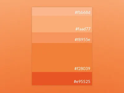 Orange 2 4 color inspiration colors of 2019 colour palette colourlovers design orange