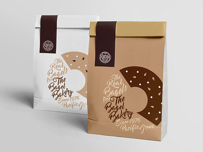 Bagel Bakery Rebrand advertising branding design illustration logo marketing