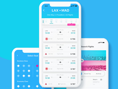 Flight booking App app app design booking buttons design flat interaction minimal mobile mobile app ui ui designer user experience user interface user interface design ux ux ui ux designer ux ui web