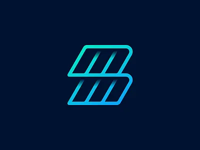M+M Logo Concept app icon auto dealer branding car connection diagram geometric gradient identity lettering lines logo mobile app motor outline overlap speedway stripes tyre unused