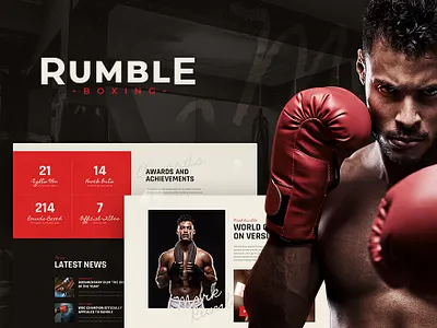 Rumble | Boxing & Mixed Martial Arts WordPress Theme blog wordpress theme design web design webdesign wordpress wordpress theme wordpress themes