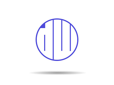 DW initials logo vector