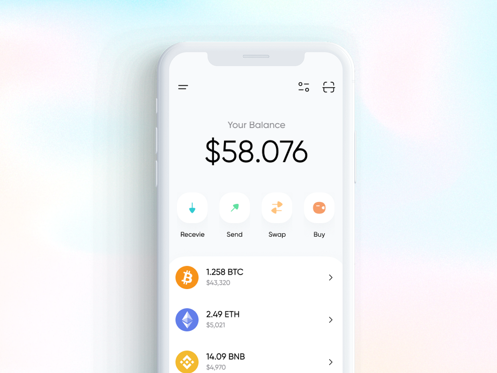 Cryptocurrency Mobile Wallet App Design by Md Arafat Ul Alam on Dribbble