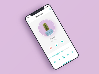 Music App 02 app design ui