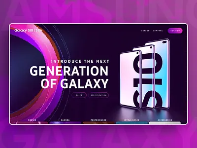 Samsung Galaxy S10 concept galaxy galaxy s10 idea instagram interaction interaction design layout s10 samsung samsung galaxy s10 ui user experience user interface ux web concept web desgin website