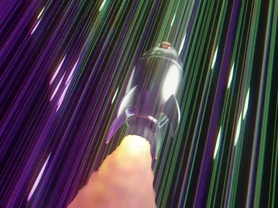 Rocket_3 animation gif lesen rocket