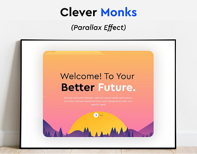 CMC Parallax Effect Design app branding design graphic design illustration logo mobile design ui ux vector