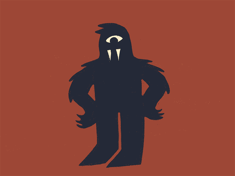 Weightloss XL+ Extreme™ by Jordo Co bad animation creature cyclops fire flames frame by frame gif gif animation procreate skeleton