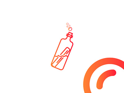 Pirate Icon bottle icon logo ocean pirate pirate icons pirate ship sea ship