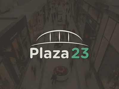 Logo Design | Plaza 23™ branding design icon logo mexico type typography ui vector