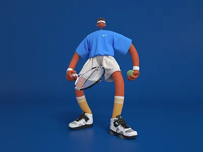 Flower c4d character art character creation octane 角色创造 辛烷值