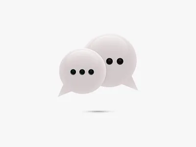 Chat bubbles adobe adobe illustrator bubble chat cloud icon illustration illustrator vector