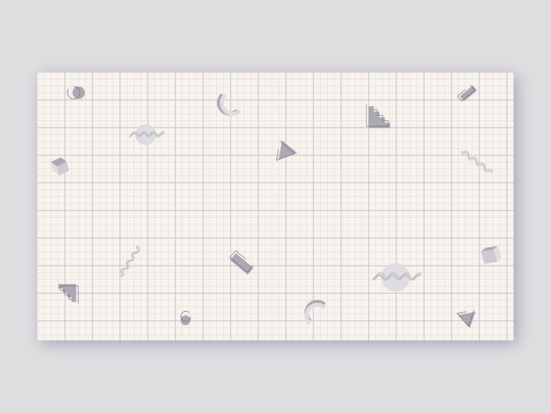 Animated Intro animation design grid illustration intro line logo memphis design memphis style motion graphics typography