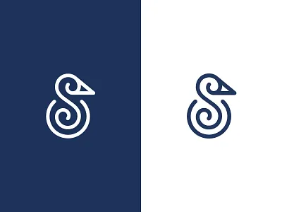 Bluebird Logo Design animal bird logo logo design