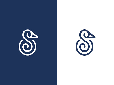Bluebird Logo Design animal bird logo logo design