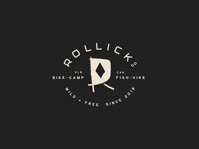 Rollick Co diamond fishing outdoors red wild