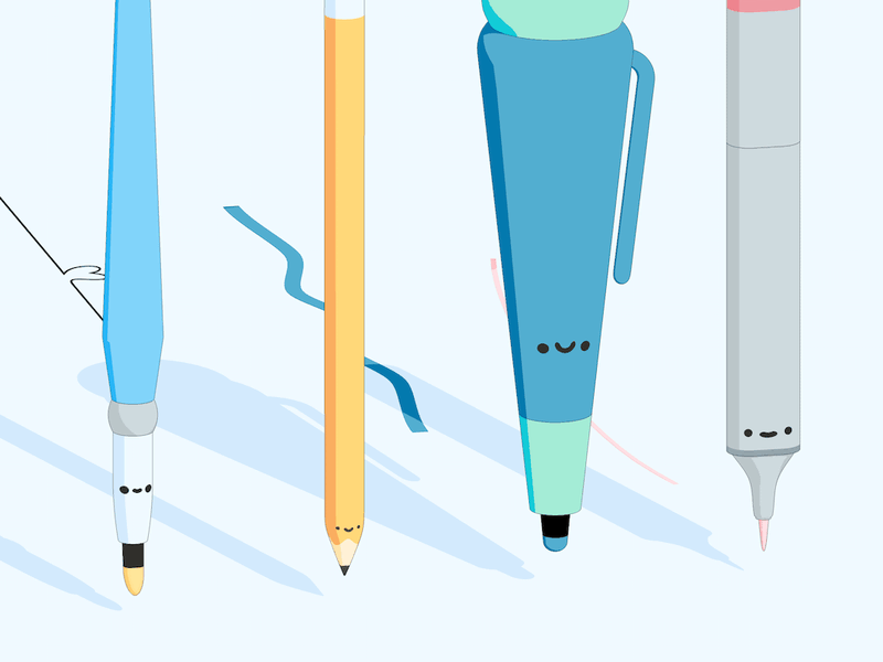 drawing pals acrylic brush c4d cinema 4d copic copics pen pencil sketch and toon