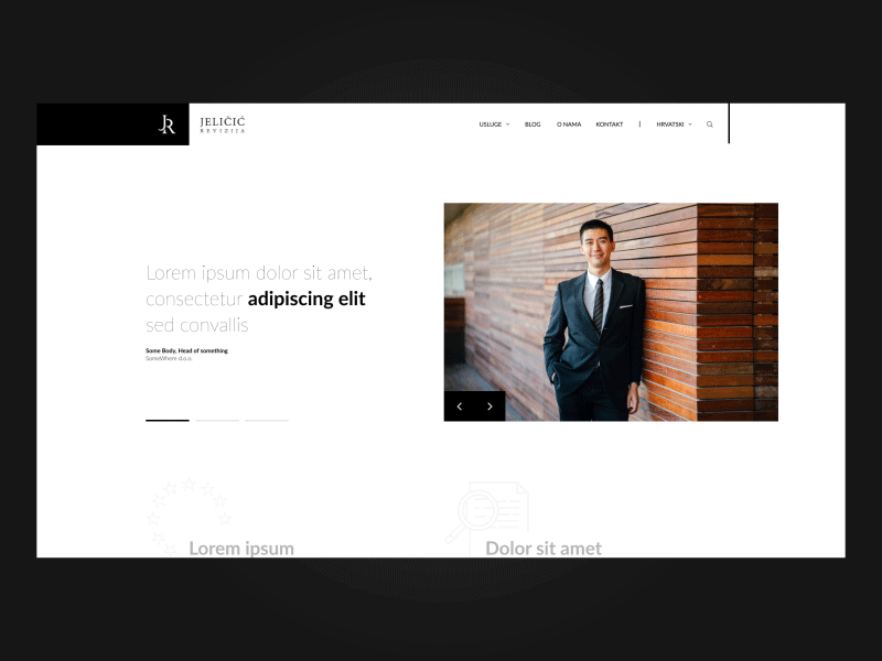 Clean&Simple Header Animation animation clean design header html5 simple web