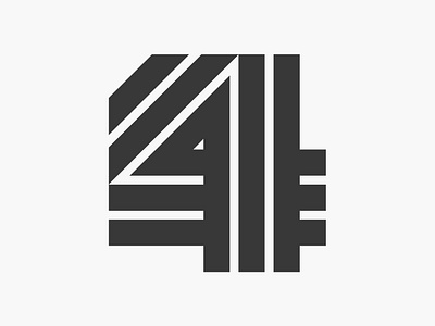 36DOT · 4 36daysoftype alphabet davidsierra design drop cap font graphic design letter lettering type typography