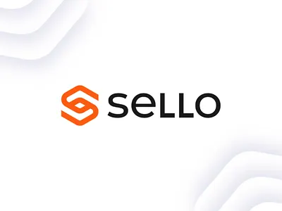 Sello brand branding clean flat lifestyle logo minimalist modern social tech