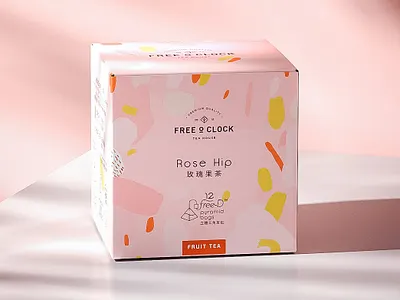Free O’clock Tea packaging beverages branding design illustration packaging packaging design tea tea packaging
