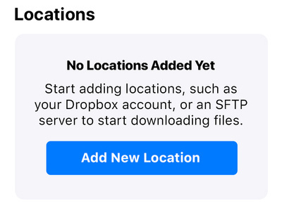 TOFileKit - No Locations Default Design app complexion reduction design flat icomics ios iphone minimal photoshop ui