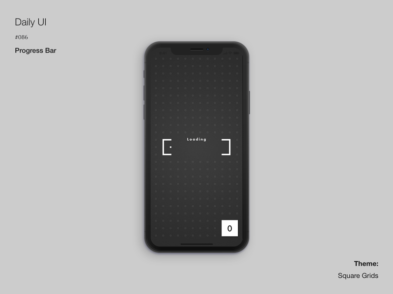 Daily UI #086 Progress Bar adobexd animation dailyui