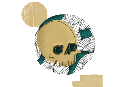 Sicko adobe design dribbble dribbblers flat grainy illustration illustrations illustrator photoshop shadows shots skull vector
