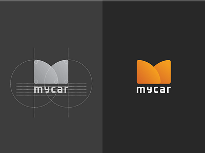 MYCAR LOGO GIRD branddesign branding brandnew car logo circle logo clogo gird logo guideline brand letter c letter m logolearn logonew minimal logo mlogo my logo saigon type vietnam vietnam design vietnam logo