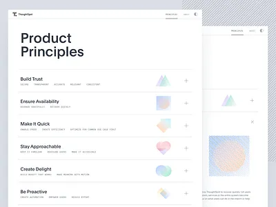 Product Principles artificial intelligence data design principles