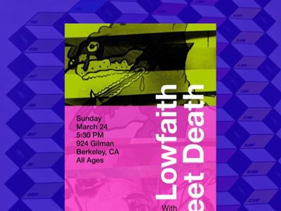 Gig Poster graphic design poster