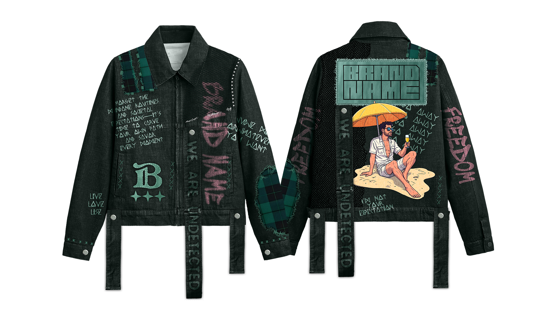 Example of Custom Streetwear Apparel Design