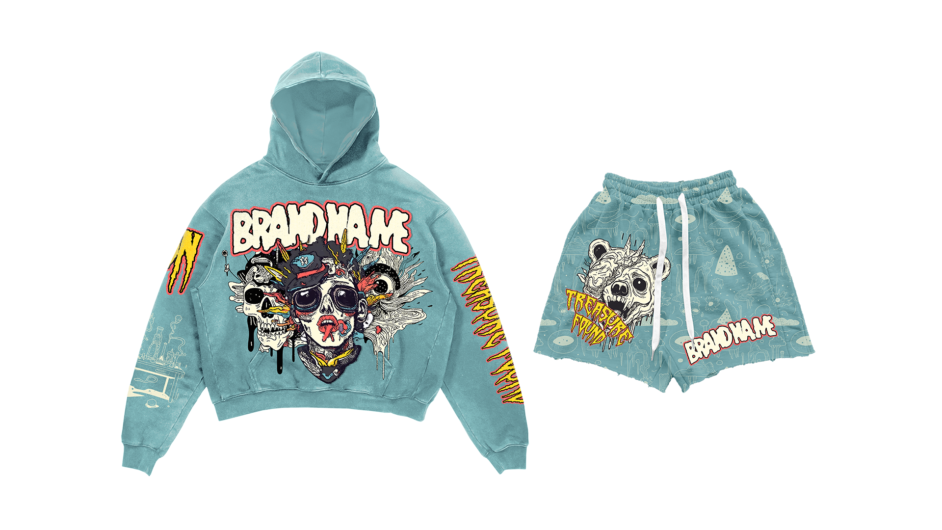 Example of Custom Streetwear Apparel Design