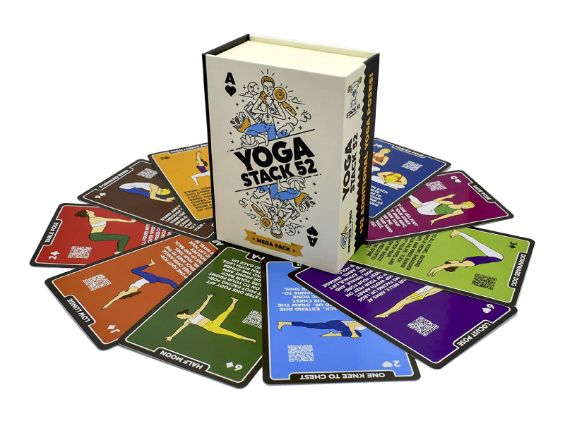 Branding, Packaging, Card Design & Artwork for Stack 52 athletics card artwork card deck card design card game card illustration fitness brand fitness cards fitness game fitness packaging game art game illustration line art line logo packaging design rebranding sports branding sports game stack 52 workout